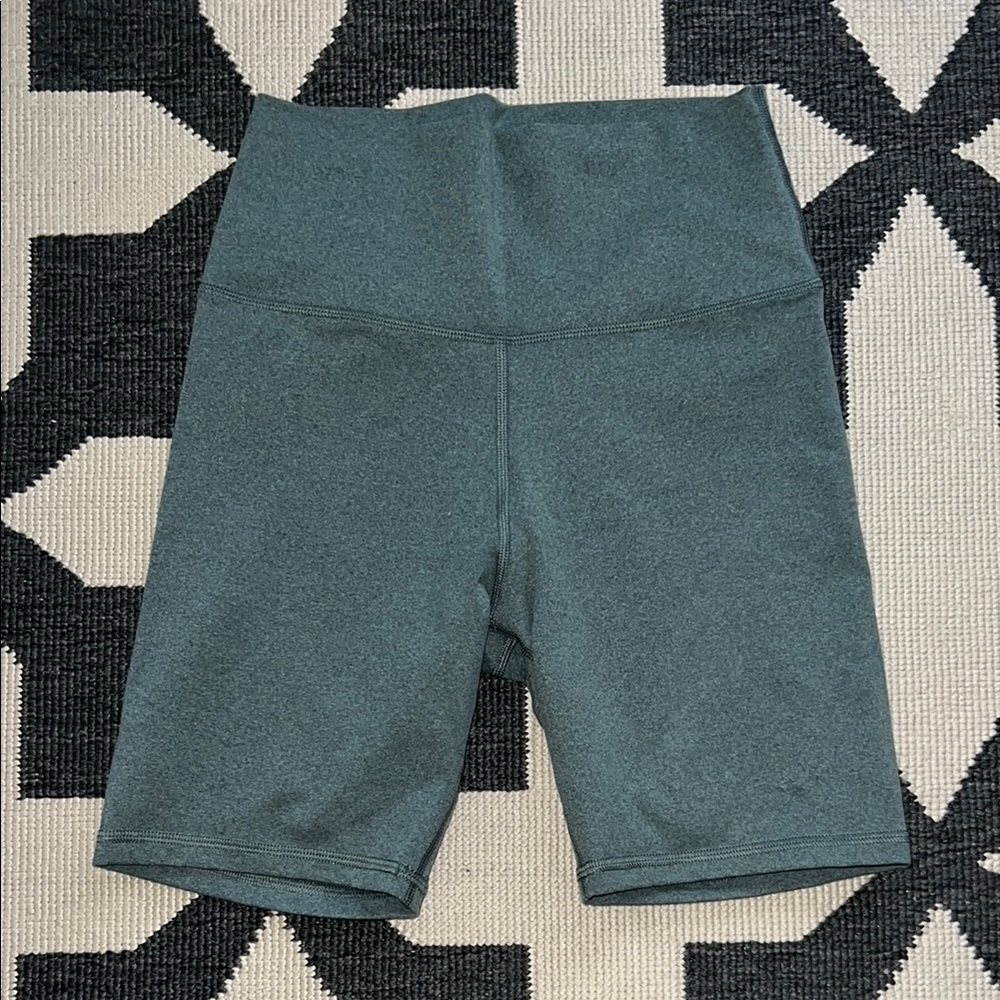 Aerie Light Sage Olive Green Bike Shorts